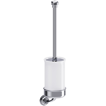 Burlington Guild Traditional Wall Mounted Toilet Brush and Holder