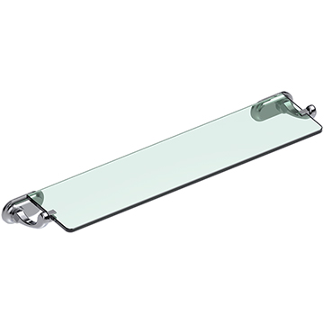 Burlington Guild Traditional 566mm Wide Glass Shelf