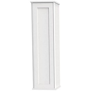 Miller Kensington Wall Mounted Traditional Tall Storage Cabinet - 1 Door - 320 x 1138mm - Image