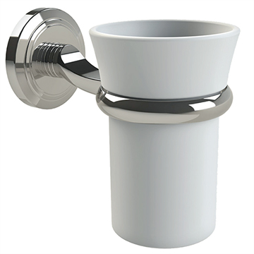 Miller Oslo Contemporary Ceramic Tumbler And Holder