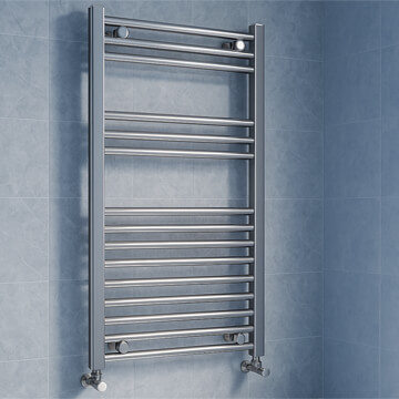 Joseph Miles Strive Dual Fuel Steel Towel Rail - Image