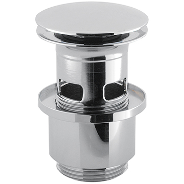 Crosswater Chrome Click Clack Basin Waste 100mm Extended Thread