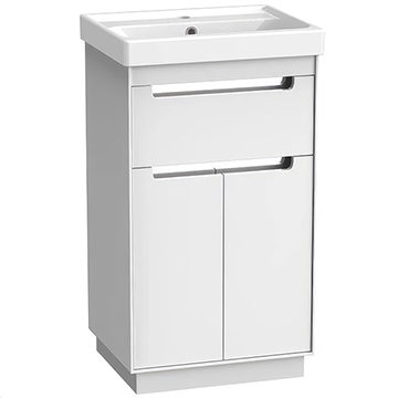 Tavistock Acumen Two Doors And One Drawer Floorstanding Vanity Unit - 860mm Height