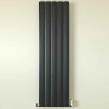 Tivolis Lugo Double Panel Vertical Aluminium Radiator - 701-600026