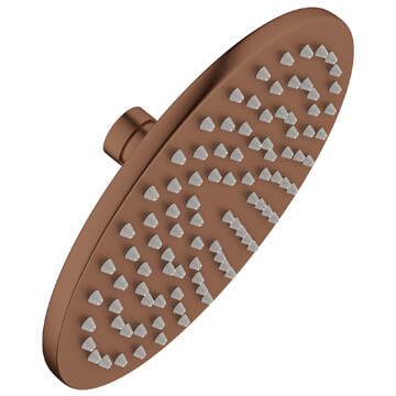 Crosswater MPRO Round Fixed Brushed Bronze Shower Head