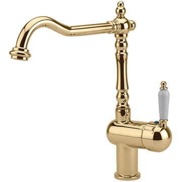 Tre Mercati Little Venice Side Lever Mono Kitchen Sink Mixer Tap - Ex-Display