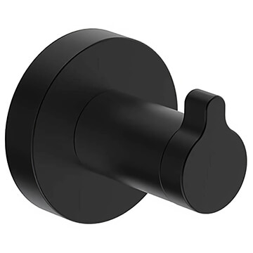 Britton Hoxton Matt Black Robe Hook