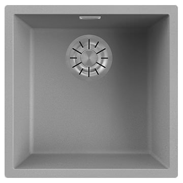 Reginox Multa Grey Granite Kitchen Sink with Waste - Single Bowl