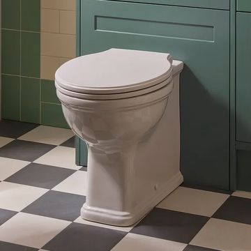 Tavistock Marston Traditional Back To Wall Rimless WC Pan