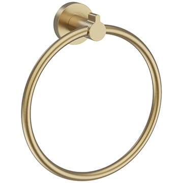 Britton Hoxton Brass Towel Ring