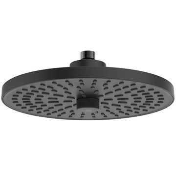 Ideal Standard Idealrain ALU+ Silk Black Round Shower Head with Ball Joint 260 x 260mm