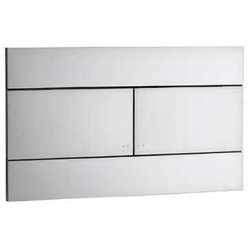 Ideal Standard Satin Chrome Slim Mechanical Dual Flush Plate