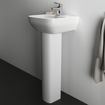 Ideal Standard I.Life-A 400mm Wide 1 Taphole Wall Hung Washbasin