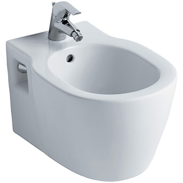 Ideal Standard Concept 540mm 1 Taphole Wall Mounted Bidet