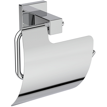 Ideal Standard Iom Square Toilet Roll Holder With Cover
