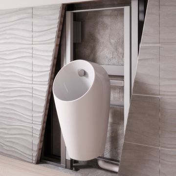 Ideal Standard ProSys 500 x 1150mm Frame For Top Inlet Urinals and Exposed Flushing Valves
