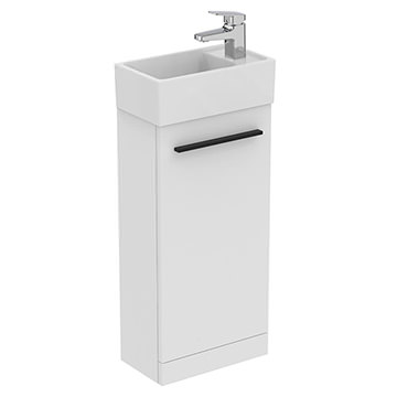 Ideal Standard I-Life-S Floorstanding Compact Matt White Vanity Unit - 354 x 730mm