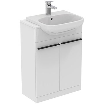 Ideal Standard I.Life-A Floorstanding Semi-Countertop Vanity Unit 600 x 835mm - Two Door