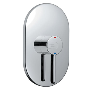 Armitage Shanks Contour-21 Thermostatic Built-In Sequential Chrome Shower Valve