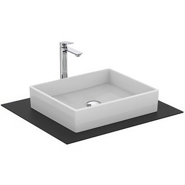 Ideal Standard I-Life B Quadra Vessel Rectangular Countertop Basin - T573801