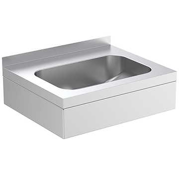 Armitage Shanks Denholm Stainless Steel Countertop Basin - 510 x 420mm