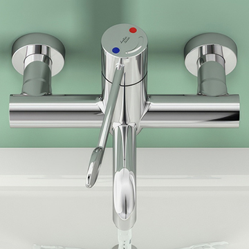 Armitage Shanks Markwik-21 Plus Basin Mixer Tap With Bioguard - A7909AA