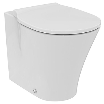 Armitage Shanks Edit-L Back-To-Wall Floorstanding White WC Pan with Soft-Close Seat