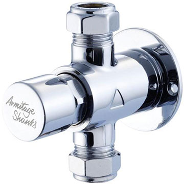 Armitage Shanks Avon Self-Closing Exposed Push Button Shower Valve