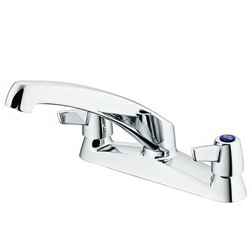 Armitage Shanks Sandringham 21 Dual-Flow Chrome Kitchen Sink Mixer Tap with Swivel Spout