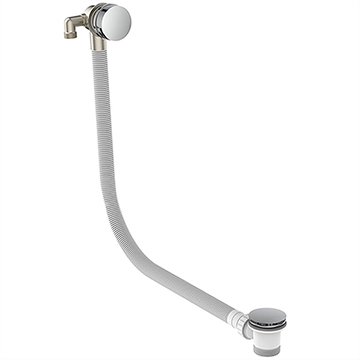 Armitage Shanks Idealfill Chrome Bath Filler With Overflow And Clicker Waste
