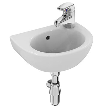 Armitage Shanks Sandringham-21 Handrinse Washbasin 350mm - Compact Design - Image