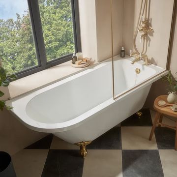 Tavistock Vitoria Freestanding Corner Shower Bathtub