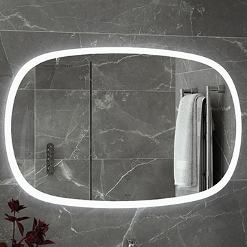 Rak Deco Illuminated LED Mirror With Demister Pad - RAKDEC5001