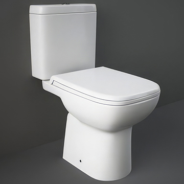 RAK Origin Full Access Close Coupled WC Pan With Cistern And Soft-Close Seat