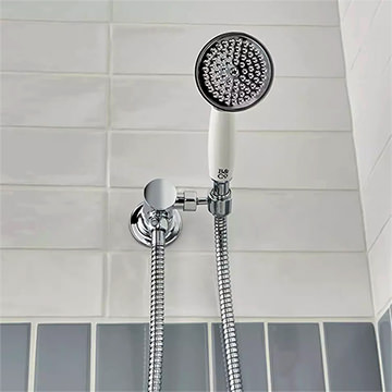 Vado Axbridge Traditional Mini Shower Handset Kit - Wall Mounted