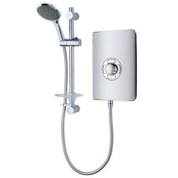 Vado Elegance Single Outlet Electric Shower with Slide Rail and Multi-Mode Handset
