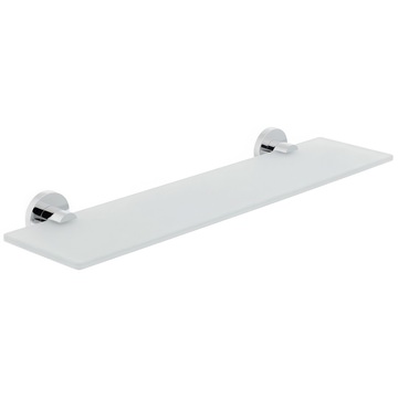 Vado Elements Frosted Glass Shelf With Brackets - ELE-185-C/P