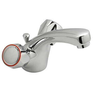 Vado Astra Chrome Mono Basin Mixer Tap with Pop-Up Waste - Knob or Lever Handles