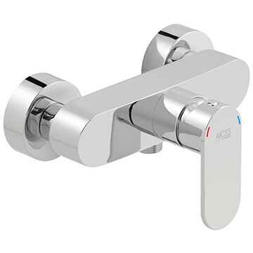 Vado Metiz Exposed Manual Chrome Shower Valve - 1 Control - 1 Outlet