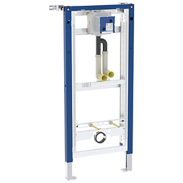 Geberit Duofix Universal Urinal Frame with Pipe Interrupter