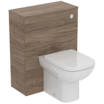 Ideal Standard Eurovit+ Back-To-Wall WC Unit with Concealed Cistern - 650 x 825mm