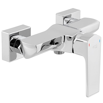 Vado Axces Ekko Wall Mounted Single Lever Exposed Manual Shower Valve - AX-EKO-149-CP