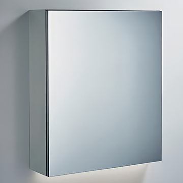 Ideal Standard Wall Hung Mirror Cabinet with Bottom Ambient Light 700mm High - Single Door