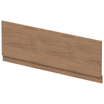 Hudson Reed Fusion MFC Front Bath Panel with Plinth - Antique Oak - Ex-Display