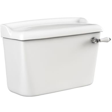 Heritage Dorchester White Landscape Close Couple Cistern - Ex-Display