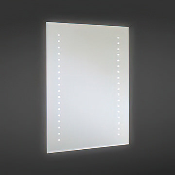 RAK Ruebens LED Mirror with Shaver Socket and Demister Pad - 500 x 700mm - Ex-Display