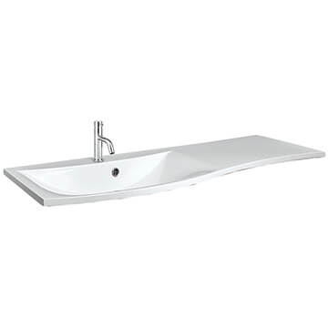 Crosswater Svelte 1000mm Wide Cast Mineral Marble 1 Taphole Basin - Ex-Display