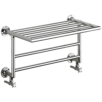 Heritage Quirinius Wall Hung Heated Towel Rail - 683 x 379mm - Ex-Display