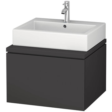 Duravit L-Cube Wall Hung Contemporary Vanity Unit - 1 Drawer - Ex-Display
