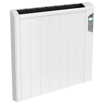 Reina Arlec Aluminium Flat Panel White Electric Radiator 700W - 414 x 565mm - Ex-Display